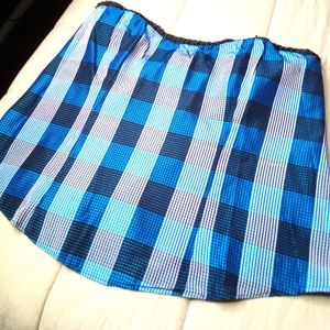 Handmade Corset GORGEOUS Plus size Plaid w/ trim